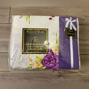 Palazzo Home Floral King Sheet Set